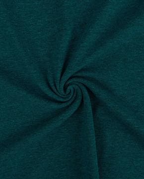 Tricot Katoen Melange Donker Groen, Nieuw, Groen