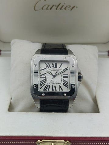 Cartier - Santos XL 100 - Zonder minimumprijs - 827941LX -, Sieraden, Tassen en Uiterlijk, Nieuw