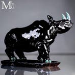 Monumentale handgesneden Mexicaanse zwarte obsidiaan