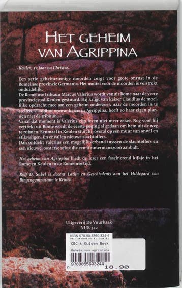 Het geheim van agrippina 9789055603244 R.- D. Sabel, Verzenden, Gelezen, R.- D. Sabel