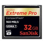 Sandisk CF 32GB Extreme Pro 160MB/s, Ophalen of Verzenden, Nieuw, Overige typen, Overige merken