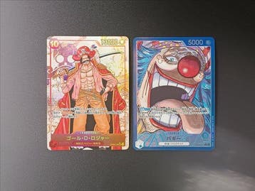 One Piece - 2 Card - One Piece - Buggy & Gol D Roger, Nieuw