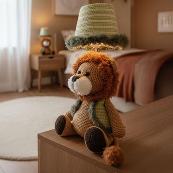 Leeuw Beesie Lamp Haken - Haakpret Anja Toonen - Haakpatro, Ophalen of Verzenden, Nieuw