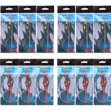 Ultimate Sea Rig Pack Zeevis Onderlijnen (12 stuks), Watersport en Boten, Verzenden, Nieuw
