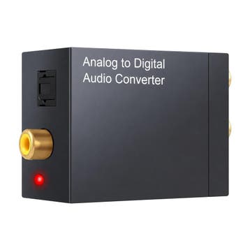 Analoog naar Digitaal Audio Converter (ADC) - Tulp naar Opti, Verzenden, Nieuw