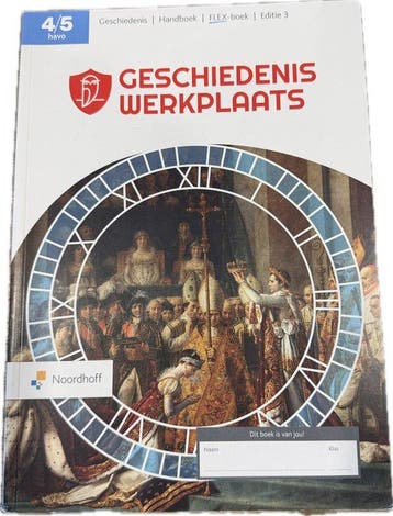 Geschiedeniswerkplaats ed 3.0 havo 4-5 FLEX Handboek, Verzenden, Gelezen, Iris van den Brand