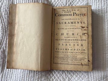 Church of England - The Book of Common Prayer - 1761