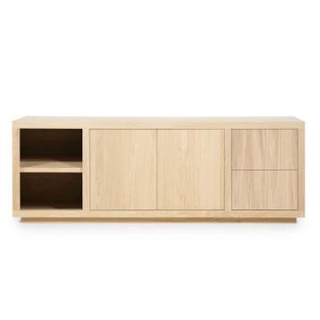 Dressoir Helsinki - 200cm - Naturel - 96285 - dressoirs, Nieuw, Overige materialen