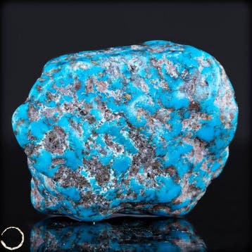 Natuurlijke turkoois nugget – Zeldzame, intens blauwe