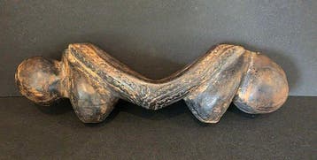 Coastal Sepik neksteun - collectie Jac Hoogerbrugge -