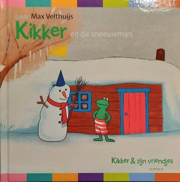 Kikker en de sneeuwman - M. Velthuijs - Max Velthuijs, Verzenden, Gelezen, Max Velthuijs
