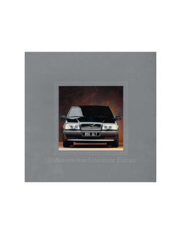1991 VOLVO 850 GLT BROCHURE NEDERLANDS, Nieuw, Volvo, Author