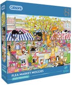 Flea Market Moggies Puzzel (1000 stukjes) | Gibsons -, Verzenden, Nieuw