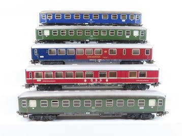 Märklin H0 - 4051/4052/4078/4188 - Modeltrein personenwagen, Nieuw