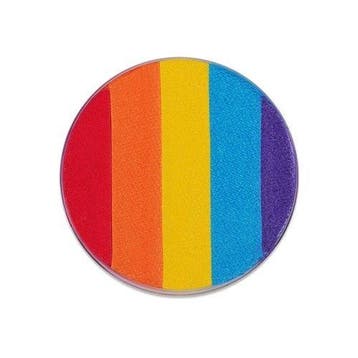 Superstar splitcake rainbow (45gr), Verzenden, Nieuw, Feestartikel