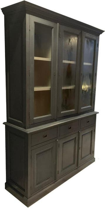 Buffetkast Dronten antraciet - grijs 150cm, Ophalen of Verzenden, Nieuw