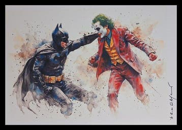 Joker and Batman - Vintage Pin Up edition by Emma Wildfang -, Boeken, Nieuw