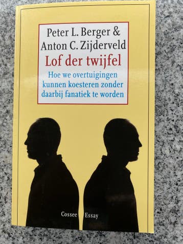 Lof der twijfel (Peter L. Berger & Anton C. Zijderveld), Gelezen, Verzenden, Persoonlijkheidsleer, Peter L. Berger