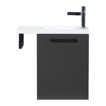 Fonteinmeubel Finn 40cm mat grijs, Verzenden, Nieuw