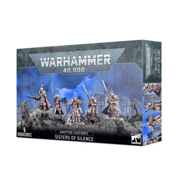 Adeptus Custodes Sisters of Silence (Warhammer nieuw), Hobby en Vrije tijd, Wargaming, Ophalen of Verzenden, Nieuw