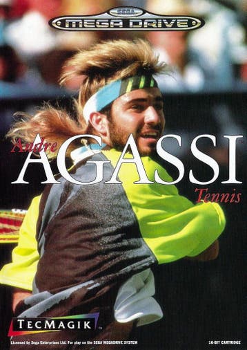 Agassi Tennis (Sega MegaDrive), Spelcomputers en Games, Games | Sega, Verzenden, Gebruikt