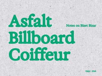 Asfalt Coiffeur Billboard | Nieuw, Ophalen of Verzenden, Nieuw, Jan Laute; Sonia Dermience; Gideon Boie; Pascal Gielen; Eleonora Campanella; Edith Wouters; Jolien Naeyaert