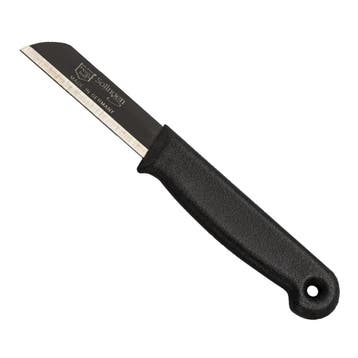 Solingen Schilmesje – RVS Glad – 16 cm met Blade Cover, Ophalen of Verzenden, Nieuw, Rvs of Chroom