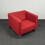 Lensvelt Fauteuil - Bordeauxrood, Ophalen of Verzenden, Gebruikt
