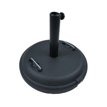 MaxxGarden Parasolvoet - Beton - 14 kg - Zwart (Parasols), Tuin en Terras, Parasols, Verzenden, Nieuw, Parasolvoet