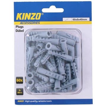 Spreidplug | Kinzo | 60 stuks (8x40), Verzenden, Nieuw