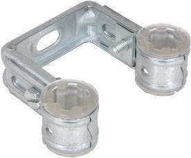 Duplo beugel | 15 mm (Toebehoren tbv Buizen), Doe-het-zelf en Verbouw, Verwarming en Radiatoren, Radiator, Nieuw, Hoog rendement (Hr)