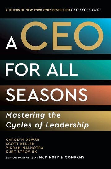 9781668212578 A CEO for All Seasons | Tweedehands, Verzenden, Gelezen, Carolyn Dewar