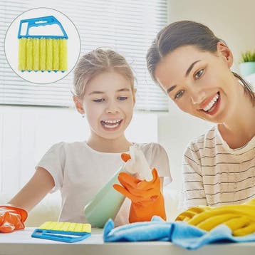 Multifunctionele Raamborstel voor JaloezieÃ«n en Ventilatier, Verzenden