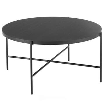 Black coffee table (mica), Huis en Inrichting, Tafels | Bijzettafels, Verzenden, Nieuw