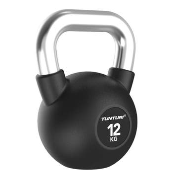 Tunturi Platinum Rubber Kettlebell - 12kg, Verzenden, Nieuw