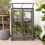 Royal Well Urban Grower medium kweekkast - grijsgroen, Tuin en Terras, Verzenden, Nieuw