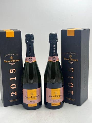 2015 Veuve Clicquot, Veuve Clicquot Vintage Rosé - Champagne, Nieuw
