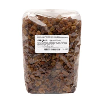 Molen de Hoop Rozijnen 1kg, Verzenden, Nieuw