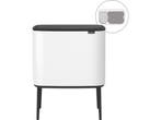 Brabantia Bo Touch Bin - Prullenbak - 11 + 23 liter -, Verzenden, Zo goed als nieuw