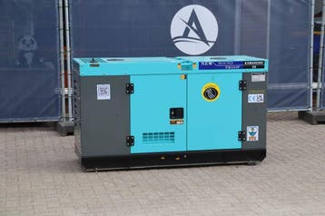 Veiling: Generator Kawakenki KK30-TI1-SSS Diesel 2025 30kVA, Ophalen