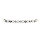 Witgouden armband met diamant en parel 18 kt, Sieraden, Tassen en Uiterlijk, Armbanden, Ophalen of Verzenden, Nieuw