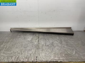 RVS Werkblad Wandschap 264 x 43,5 cm Horeca, Ophalen of Verzenden, Gebruikt