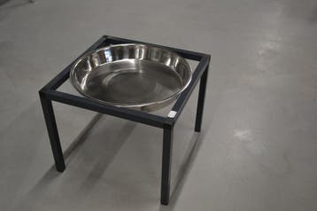 Badschaal houder antraciet - 30 cm hoog, Ophalen of Verzenden, Nieuw