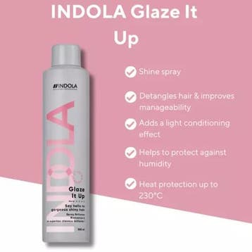 Indola Glaze It Up Shine Spray (Finishing Spray), Verzenden, Nieuw