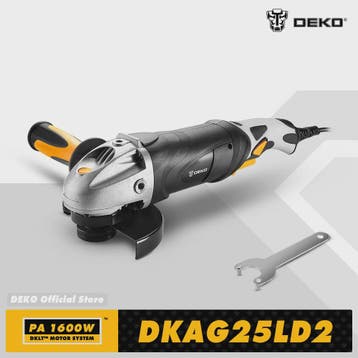 DEKO DKGR12 Elektrische Haakse Slijper - Krachtig Gereedscha, Verzenden, Nieuw