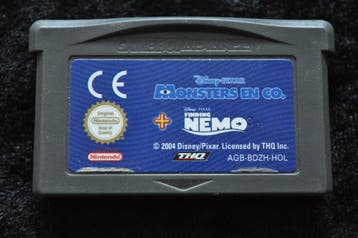 2 In 1 Games Monster en Co , Finding Nemo Gameboy Advance, Spelcomputers en Games, Verzenden, Nieuw