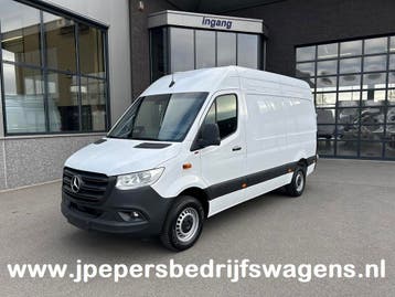 Zakelijke Lease |  Mercedes-Benz Sprinter 317 CDI L2 H2 Pro, Automaat, Stof, Gebruikt, Wit