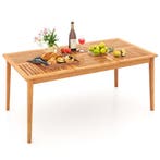 LIVSK Outdoor Eettafel - Acaciahout - Voor 6 Personen - Para, Huis en Inrichting, Tafels | Sidetables, Verzenden, Nieuw