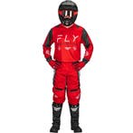 Motorcrosskleding Set – Fly Racing F-16 Rood - MAAT 28/30/36, Motoren, Kleding | Motorkleding, Verzenden, Nieuw met kaartje, Motorcrosskleding