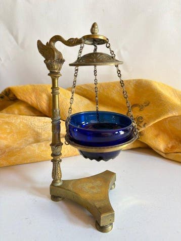 Wierookbrander - Cobalt Glass - “Brandt” “Bronze”